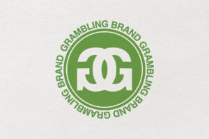 Grambling Brand Logo White by Charlie Franco