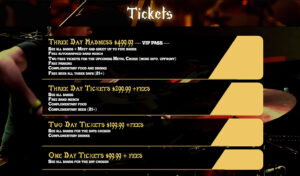 Ozzfest - Tickets by Charlie Franco