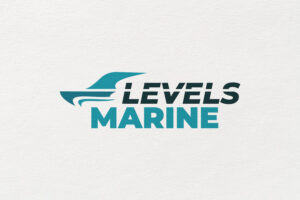 Levels Marine logo V1 by Charlie Franco