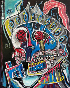 Frenzied Paladin by Charlie Franco