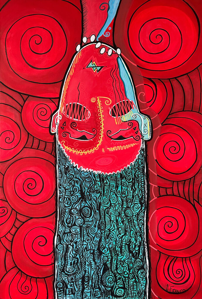 Echoes in Red by Charlie Franco